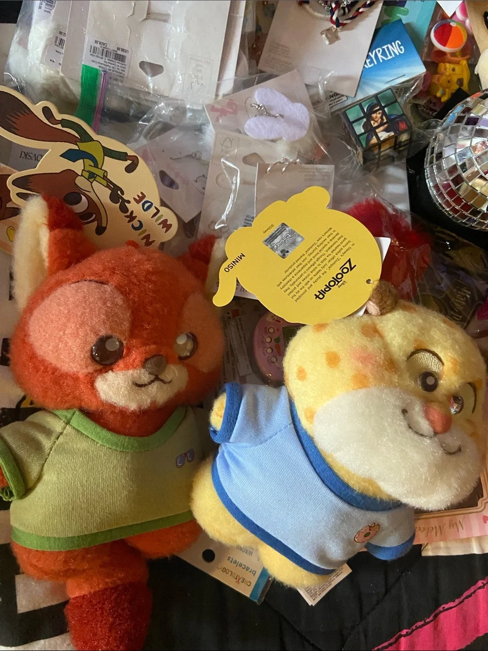 Plush Fox Stuffed Animal Toy - Orange and Cream